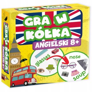 Gra w kółka Angielski 8+ Kangur Spostrzegawczość Nauka Angielskiego