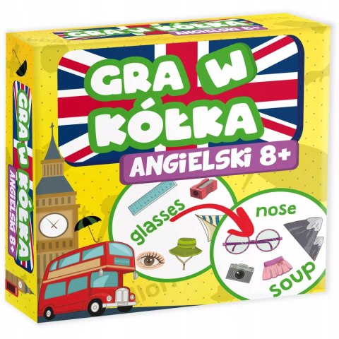 Gra w kółka Angielski 8+ Kangur Spostrzegawczość Nauka Angielskiego