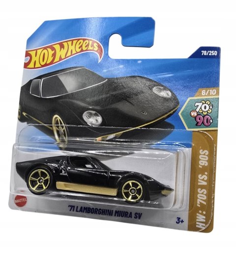 Hot Wheels '71 Lamborghini Miura SV HYX73