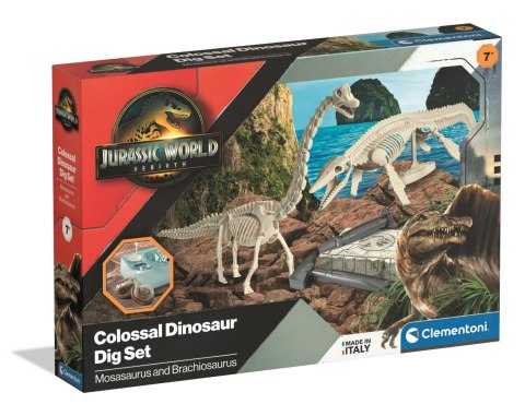 Jurassic World Dinozaury Skamieniałości 19434 Mosasaurus i Brachiosaurus