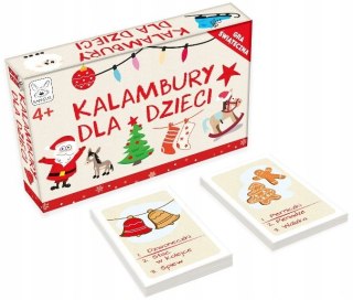 Kalambury dla Dzieci Gra świąteczna Kangur Święta Mikołajki Mikołaj 4+