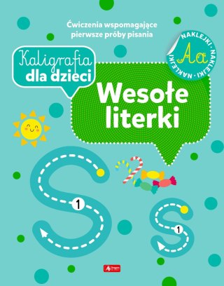 Kaligrafia dla dzieci Wesołe literki Litery