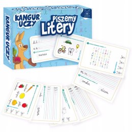 Kangur uczy Piszemy litery Baw się literkami i ucz się! Litery Literki