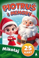 Karty Piotruś Pamięć Gra Karciana Mikołaj Świąteczna Mikołajki Święta