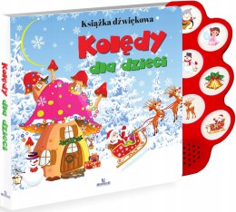 Kolędy dla dzieci Książka Dźwiękowa Świąteczna na Święta Mikołaj
