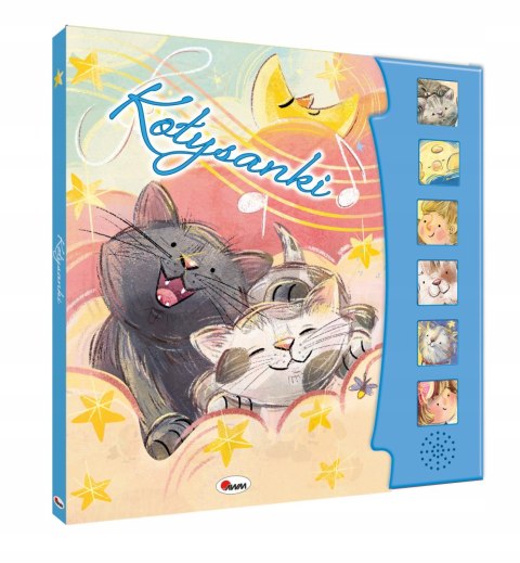 Kołysanki dla dzieci Słuchaj i śpiewaj! Książka dźwiękowa 6 Piosenek