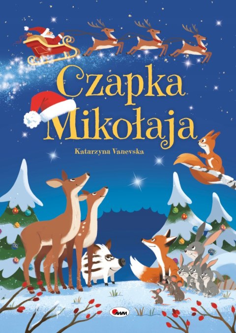 Książeczka Świąteczna Czapka Mikołaja Opowieści Świąteczne Mikołaj Święta