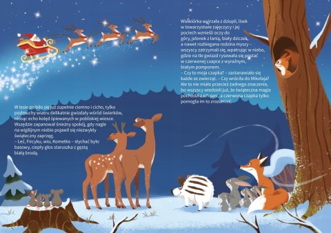 Książeczka Świąteczna Czapka Mikołaja Opowieści Świąteczne Mikołaj Święta