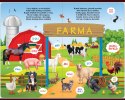 Książka dźwiękowa Zwierzęta na Farmie na Wsi 52 dźwięki Wieś Farma