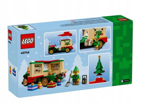Lego Classic 40746 Ciężarówka Świętego Mikołaja Mikołaj Święta