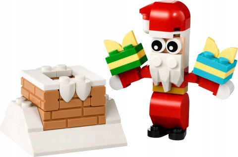 Lego Creator 30692 Święty Mikołaj i świąteczny komin Prezent na Mikołajki