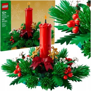 Lego Zestaw Świąteczny 40743 Dekoracja Stroik Stołu Na Święta 433 elementy