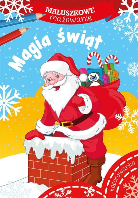 Maluszkowe Malowanie Magia Świąt Skrzat Mikołajki Mikołaj Święta Świąteczna