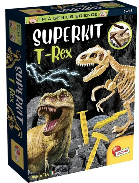 Mały Geniusz T-Rex Szkielet Dinozaura Lisciani 7+