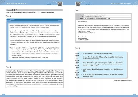 Matura arkusze język angielski poziom podstawowy poziom rozszerzony Greg