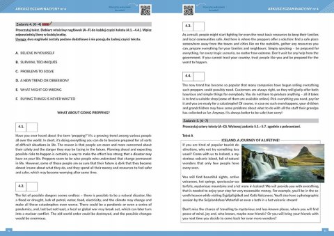 Matura arkusze język angielski poziom podstawowy poziom rozszerzony Greg