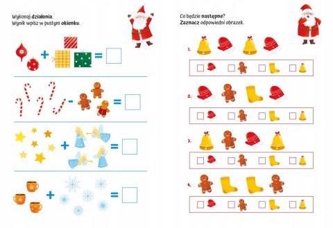 Mikołaj Zagadkowy zawrót głowy Zagadki Świąteczne Łamigłówki