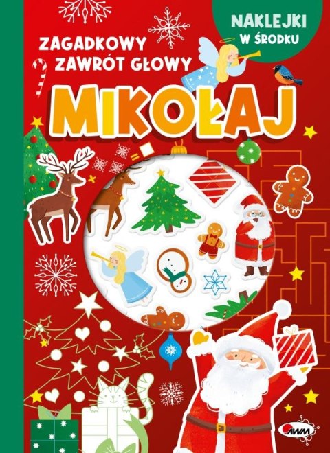 Mikołaj Zagadkowy zawrót głowy Zagadki Świąteczne Łamigłówki