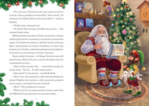 Mikołaj potrzebny od zaraz Skrzat Książeczka Świąteczna Święta Mikołajki