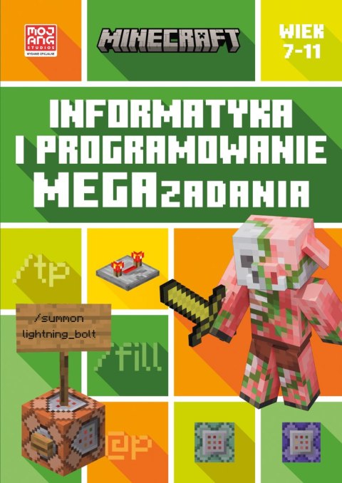 Minecraft. Informatyka i programowanie Megazadania 7-11 lat Harperkids