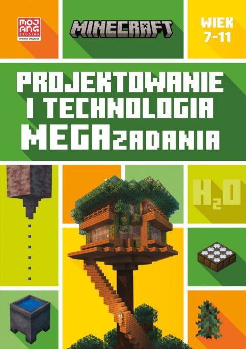 Minecraft Projektowanie i technologia. Megazadania 7-11 lat Harperkids
