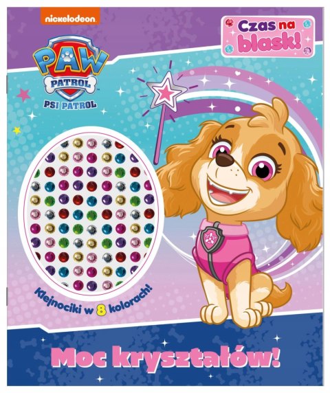 Moc kryształów Psi Patrol Czas na blask! Klejnociki w 8 kolorach