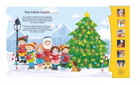 Nasze kolędy książeczka dźwiękowa dla dzieci z kolędami Słuchaj 6 Kolęd