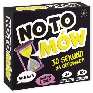 No to mów 30 Sekund na odpowiedź Quiz 10+ Kangur Zwariowana gra rodzinna