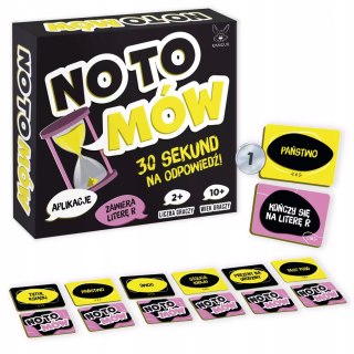 No to mów 30 Sekund na odpowiedź Quiz 10+ Kangur Zwariowana gra rodzinna