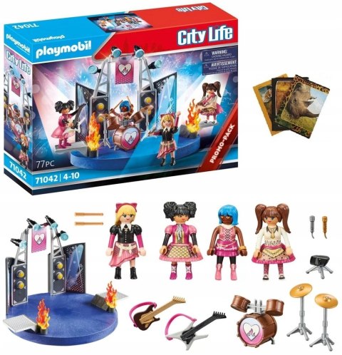 OUTLET Playmobil City Life 71042 Zespół Muzyczny