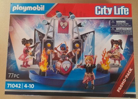 OUTLET Playmobil City Life 71042 Zespół Muzyczny