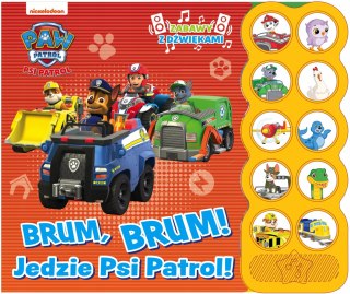 OUTLET Psi Patrol Zabawy z dźwiękami 2 Książka Dźwiękowa