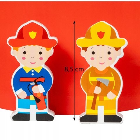 OUTLET Remiza strażacka straż pożarna drewno domek Smily Play