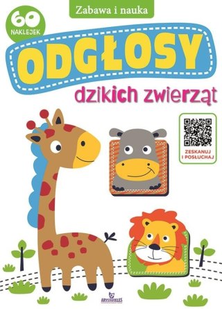 Odgłosy Dzikich Zwierząt 60 Naklejek z Kodem QR Zeskanuj i Posłuchaj