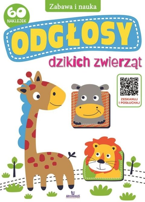 Odgłosy Dzikich Zwierząt 60 Naklejek z Kodem QR Zeskanuj i Posłuchaj