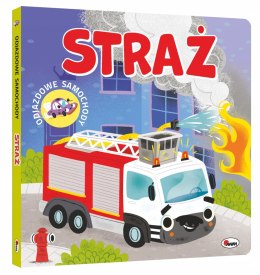 Odjazdowe samochody Straż Pożarna Książeczka kartonowa