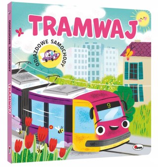 Odjazdowe samochody Tramwaj Książeczka kartonowa