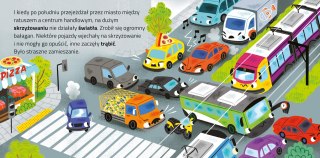 Odjazdowe samochody Tramwaj Książeczka kartonowa