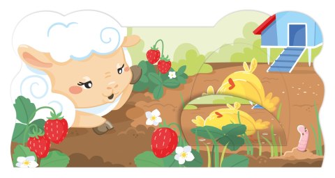 Okienka Maluszka Wieś Lato Książeczka z okienkami