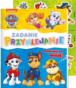 Pędzimy na misję! Psi Patrol Zadanie Przyklejanie Naklejki Naklejanie