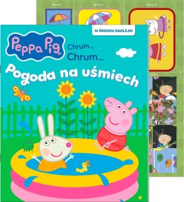 Pogoda na uśmiech Świnka Peppa. Chrum...Chrum... Media Service Naklejki