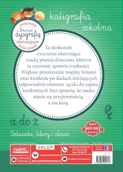 Pokonać dysgrafię ćwiczenia ułatwiające naukę pisania Szlaczki Litery Słowa