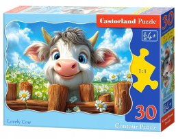 Puzzle 30 elementów Słodka Krówka Castorland 4+