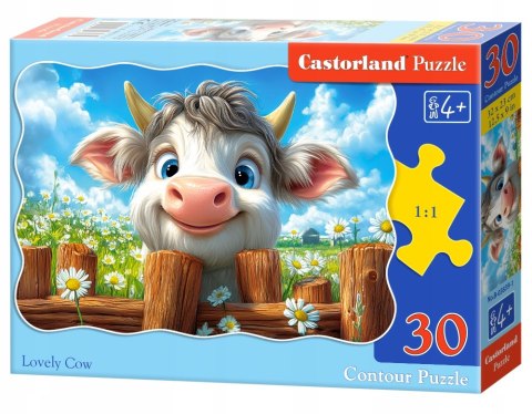 Puzzle 30 elementów Słodka Krówka Castorland 4+