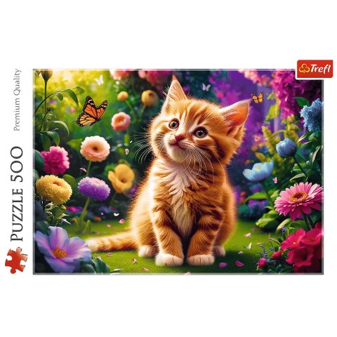 Puzzle 500 elementów kotek 37525 Trefl