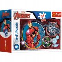 Puzzle 54 mini Bohaterowie The Avengers 19615 Trefl 54 elementów