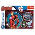 Puzzle 54 mini Bohaterowie The Avengers 19615 Trefl 54 elementów