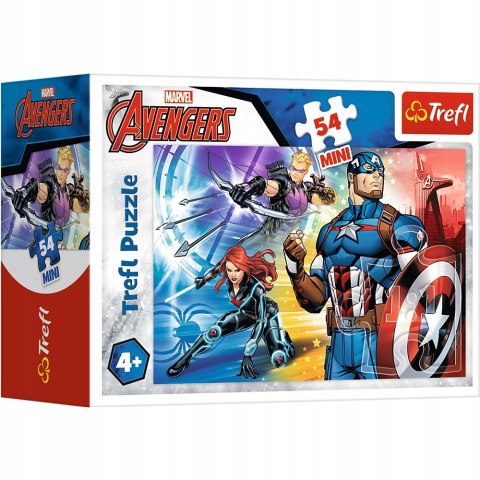Puzzle Bohaterowie The Avengers 19614 Trefl 54 elementów Puzzle 54 mini