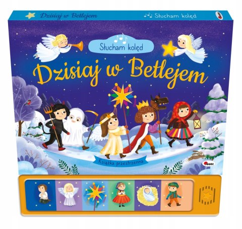 Słucham kolęd 6 Kolęd Dzisiaj w Betlejem Książka Przestrzenna 3d Kolędy