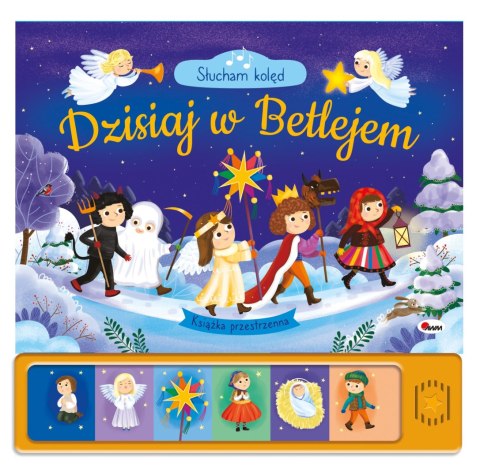 Słucham kolęd 6 Kolęd Dzisiaj w Betlejem Książka Przestrzenna 3d Kolędy